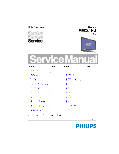 Philips PB521HULC SB-SI 1332831523  Philips LCD TV  (and TPV schematics) PB52.1HU lc PB521HULC_SB-SI_1332831523.pdf