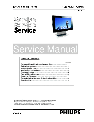 Philips PVD107512 KL-EX-SI 1359024594  Philips LCD TV  (and TPV schematics) PVD1079 PVD107512_KL-EX-SI_1359024594.pdf