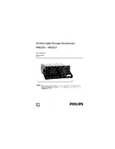 Philips philips pm3335 sm  Philips Meetapp PM3335 philips_pm3335_sm.pdf