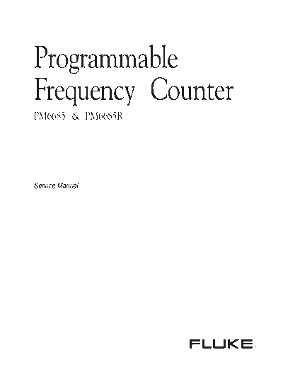 Philips Philips PM6685 PM6685R Frequency Counter Service Manual  Philips Meetapp PM6685 - PM6685R Philips_PM6685_PM6685R_Frequency_Counter_Service_Manual.pdf