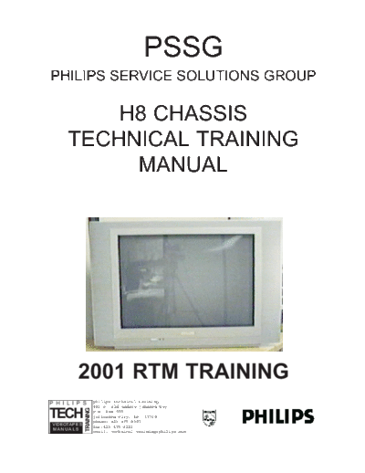 Philips PHILIPS H8 TM  Philips Training Manuals 27PT31 PHILIPS H8 TM.zip