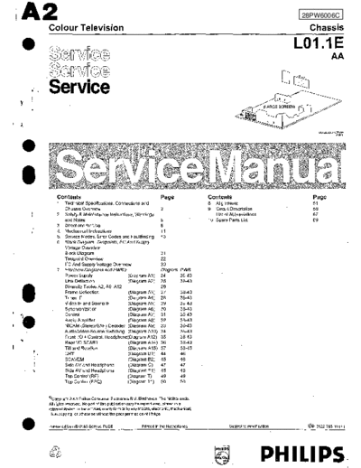 Philips 28PW6006C SB-ET-SI 4573773519  Philips TV 28PW600601 28PW6006C_SB-ET-SI_4573773519.pdf