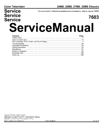 Philips 24RF50S1 ET-SB-SI 1240804725  Philips TV 32M8 chassis 24RF50S1_ET-SB-SI_1240804725.pdf