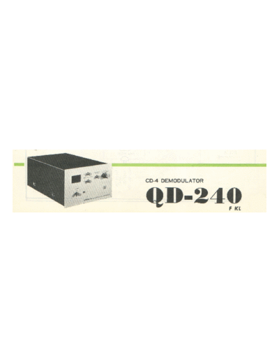 Pioneer Pioneer-QD-240-Schematic  Pioneer Audio QD-240 Pioneer-QD-240-Schematic.pdf