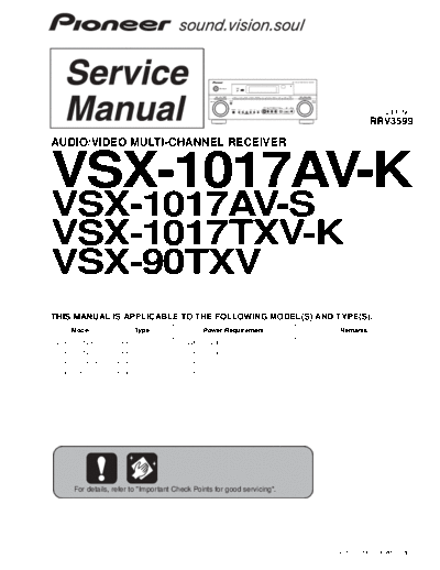 Pioneer hfe pioneer vsx-1017av 1017txv 90txv service en  Pioneer Audio VSX-90TXV hfe_pioneer_vsx-1017av_1017txv_90txv_service_en.pdf