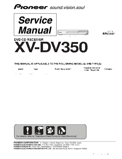 Pioneer hfe   xv-dv350 service rrv3187 en  Pioneer Audio XV-DV350 hfe_pioneer_xv-dv350_service_rrv3187_en.pdf