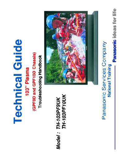 panasonic GPF9D GPF10D TH-103PF9UK TH-103PF10UK Troubleshooting Handbook  panasonic PDP National Training GPF9D GPF10D TH-103PF9UK TH-103PF10UK Troubleshooting Handbook.pdf