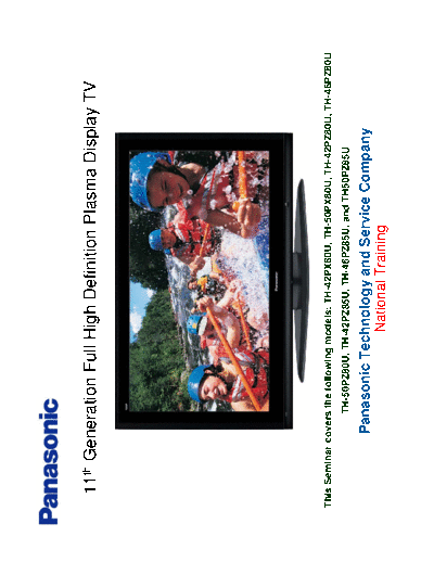 panasonic TH-42PX80U TH-50PX80U TH-42PZ80U TH-46PZ80U TH-50PZ80U TH-42PZ85U TH-46PZ85U TH50PZ85U Seminar panasonic PDP National Training TH-42PX80U TH-50PX80U TH-42PZ80U TH-46PZ80U TH-50PZ80U TH-42PZ85U TH-46PZ85U TH50PZ85U Seminar.pdf