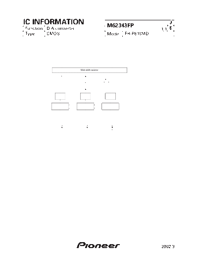 Pioneer M62343FP  Pioneer DVD pioneer cd IC_pdf M62343FP.pdf