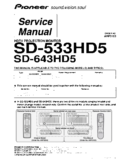 Pioneer A3163  Pioneer DVD pioneer cd sm A3163.pdf