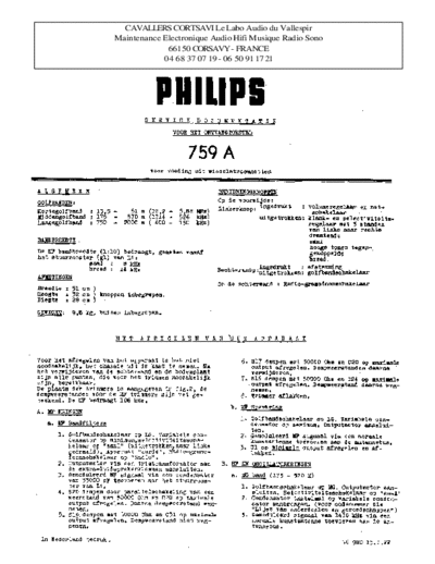Philips 759 a  Philips Historische Radios 759A 759 a.pdf