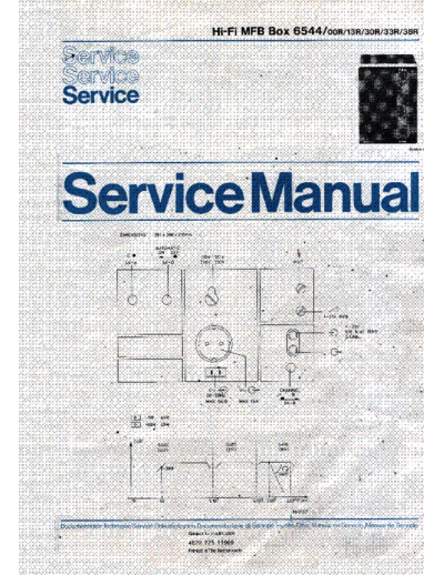 Philips -6544-Service-Manual  Philips Historische Radios 6544 Philips-6544-Service-Manual.pdf