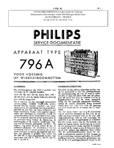 Philips 796 a  Philips Historische Radios 796A 796 a.pdf