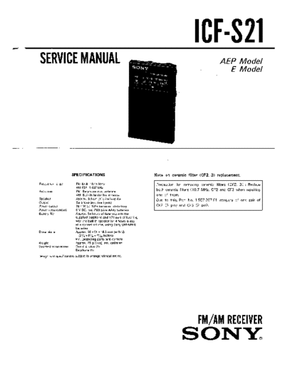 panasonic sony icf-s21 service manual  panasonic Fax KXFM90PDW Viewing SGML_VIEW_DATA EU KX-FM90PD-W SVC Audio sony_icf-s21_service_manual.pdf