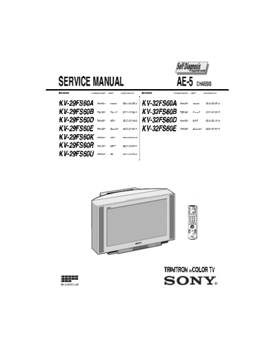 Sony chassis AE-5-1  Sony sony chassis AE-5-1.pdf