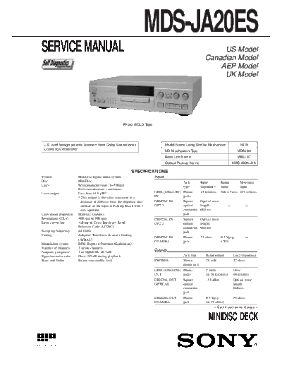 Sony MDS-JA20ES  Sony SONY MDS-JA20ES.pdf