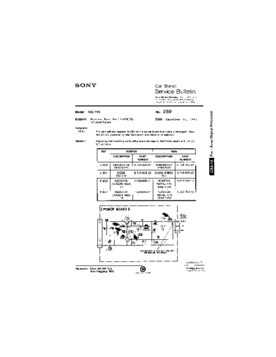 Sony Car0269  Sony Car Stereo Service Bulletin Car0269.pdf