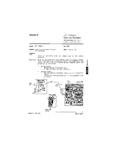 Sony HFP0124  Sony HiFi Service Bulletin HFP0124.PDF