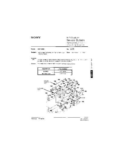 Sony HFP0228  Sony HiFi Service Bulletin HFP0228.PDF