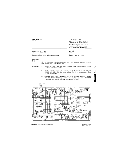 Sony TVP0041  Sony sony tv bulletins sony tv bulletins TVP0041.pdf