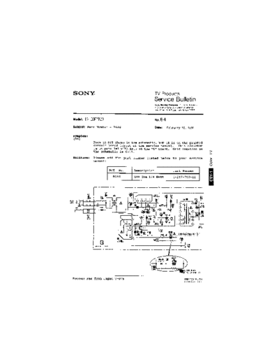 Sony TVP0084  Sony sony tv bulletins sony tv bulletins TVP0084.pdf