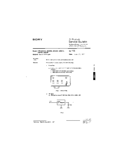 Sony TVP0105  Sony sony tv bulletins sony tv bulletins TVP0105.pdf