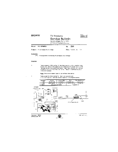 Sony TVP0200  Sony sony tv bulletins sony tv bulletins TVP0200.pdf