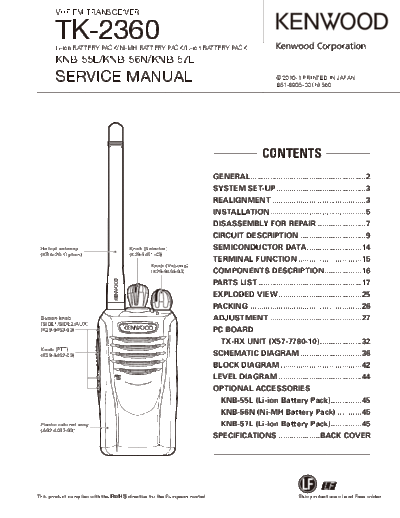 Kenwood TK-2360  Kenwood Radios TK-2360.pdf