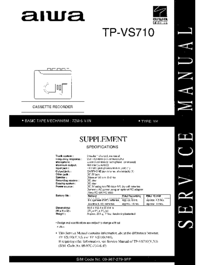 AIWA tpvs710  AIWA   Aiwa TPVS710 tpvs710.pdf