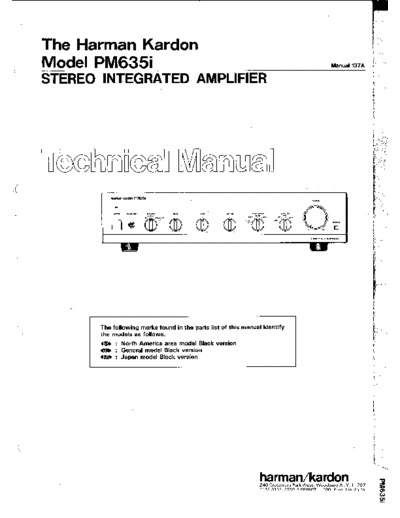 Harman Kardon PM-635i  Harman Kardon PM PM-635i PM-635i.pdf