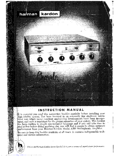 Harman Kardon A-260  Harman Kardon A A-260 A-260.pdf