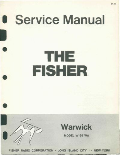 Fisher W-59WA  Fisher W W-59WA W-59WA.pdf