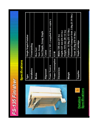 Minolta fs135wone  Minolta Copiers CF3101 fs135wone.pdf