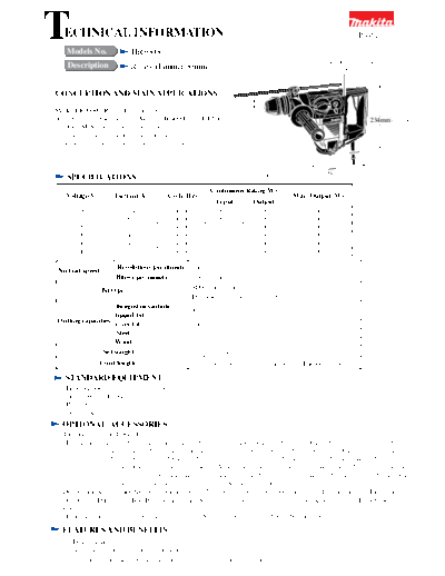 MAKITA HR3000C-TE  MAKITA HR3000C-TE.pdf