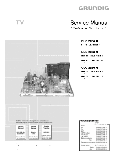 Grundig CUC-2030N & 2058N & 2059N  Grundig CUC CUC-2030N & 2050N & 2058N & 2059N CUC-2030N & 2058N & 2059N.pdf