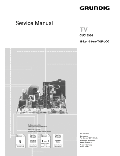 Grundig CUC-6368  Grundig CUC CUC-6368 CUC-6368.PDF