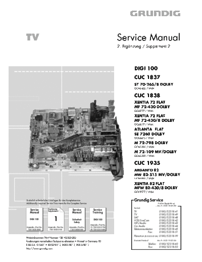 Grundig CUC-1837 & 1838 & 1935  Grundig CUC CUC-1837 & 1934 & 1935 CUC-1837 & 1838 & 1935.PDF