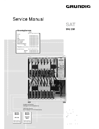 Grundig STC-332  Grundig STC STC-332 STC-332.PDF