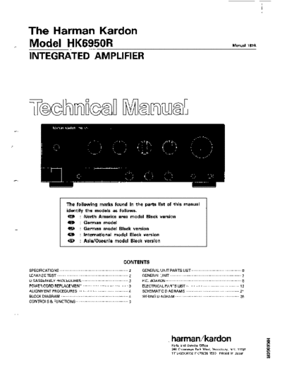 Harman Kardon HK-6950R  Harman Kardon HK HK-6950R HK-6950R.pdf