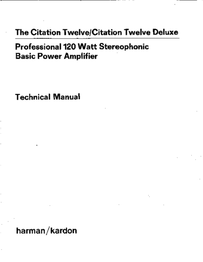 Harman Kardon Citation-Twelve  Harman Kardon Citation Citation-Twelve Citation-Twelve.pdf