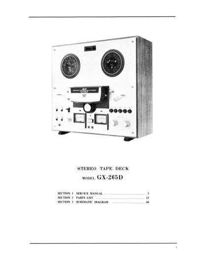 Akai GX-265D  Akai GX GX-265D GX-265D.pdf