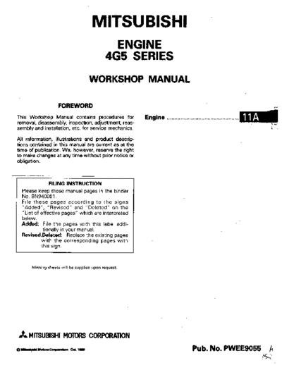 MITSUBISHI G-TITLE  MITSUBISHI Engines Manuals 4G5 G-TITLE.pdf