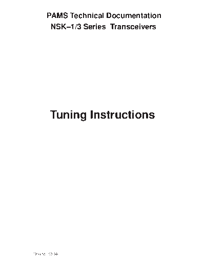 NOKIA TUNING  NOKIA Mobile Phone Nokia_6130 TUNING.PDF