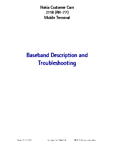 NOKIA 08rh77bb  NOKIA Mobile Phone 2118 08rh77bb.pdf