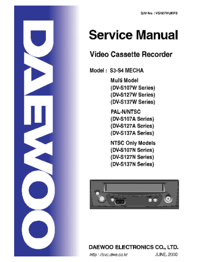 Daewoo DV-S107W & S127W & S137W  Daewoo DV DV-S107W & S127W & S137W DV-S107W & S127W & S137W.pdf