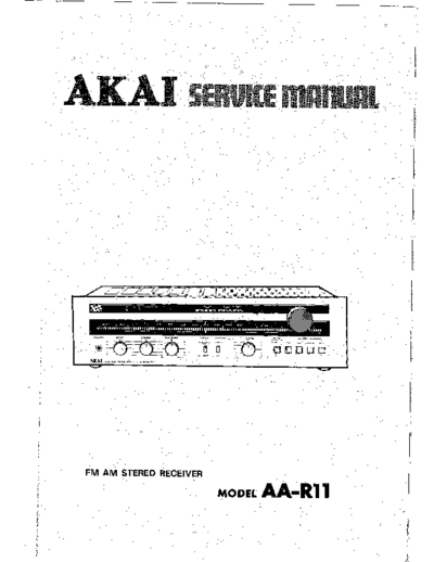 Akai AA-R11  Akai AA AA-R11 AA-R11.pdf