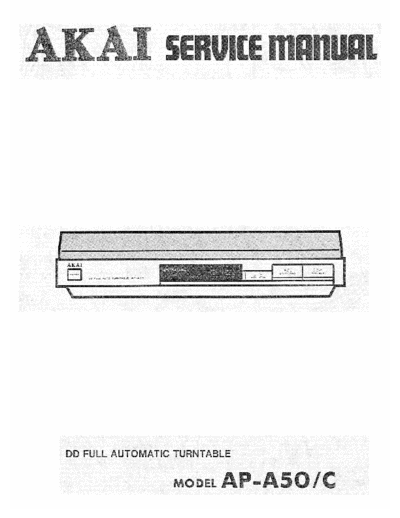 Akai AP-A50  Akai AP AP-A50 AP-A50.pdf