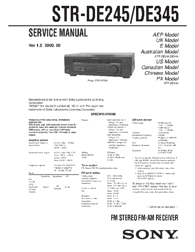 panasonic STR-DE245 DE345 V1[1].0.part1  panasonic Fax KXFM90PDW Viewing SGML_VIEW_DATA EU KX-FM90PD-W SVC Audio STR-DE245_DE345_V1[1].0.part1.rar