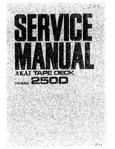 Akai 250D  Akai  250D 250D.pdf