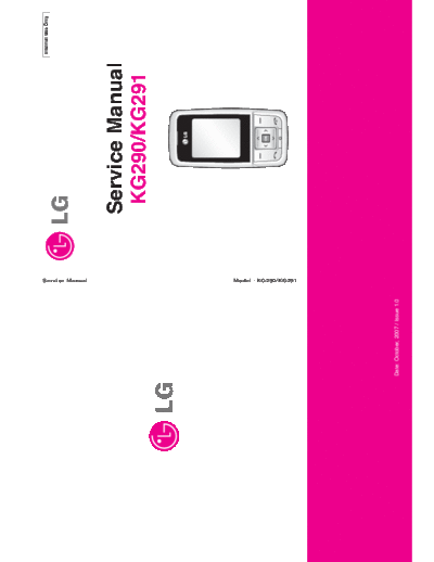 LG KG290, KG291  LG Mobile Phone LG KG290, KG291 LG KG290, KG291.pdf